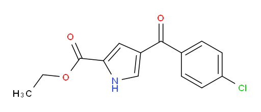ethyl 4-(4-chlorobenzoyl)-1H-pyrrole-2-carboxylate