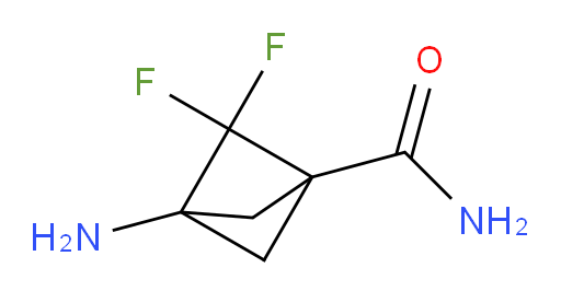 3-Amino-2,2-difluoro-bicyclo[1.1.1]pentane-1-carboxamide