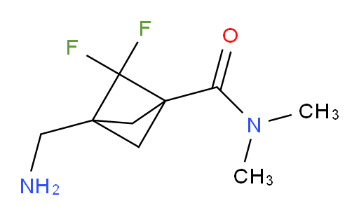 3-(Aminomethyl)-2,2-difluoro-N,N-dimethyl-bicyclo[1.1.1]pentane-1-carboxamide