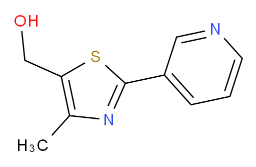 4-Methyl-2-(3-pyridinyl)-5-thiazolemethanol (ACI)
