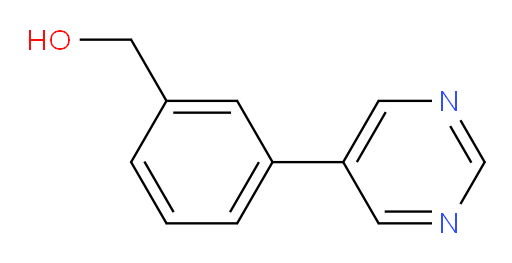 3-(5-Pyrimidinyl)benzenemethanol (ACI)