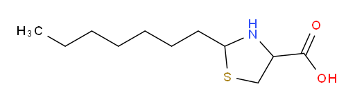2-Heptyl-4-thiazolidinecarboxylic acid (ACI)