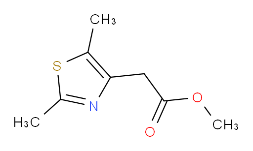 Methyl 2,5-dimethyl-4-thiazoleacetate (ACI)