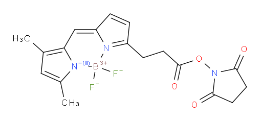 (T-4)-[2,5-Dioxo-1-pyrrolidinyl 5-[(3,5-dimethyl-2H-pyrrol-2-ylidene-κN)methyl]-1H-pyrrole-2-propanoato-κN1]difluoroboron (ACI)