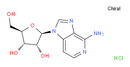 1H-Imidazo[4,5-c]pyridin-4-amine, 1-β-D-ribofuranosyl-, monohydrochloride (9CI)