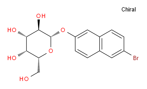 6-Bromo-2-naphthalenyl β-D-galactopyranoside (ACI)