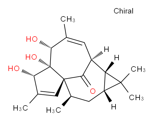 (1aR,2S,5R,5aS,6S,8aS,9R,10aR)-1a,2,5,5a,6,9,10,10a-Octahydro-5,5a,6-trihydroxy-1,1,4,7,9-pentamethyl-1H-2,8a-methanocyclopenta[a]cyclopropa[e]cyclodecen-11-one (ACI)