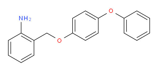 2-[(4-Phenoxyphenoxy)methyl]benzenamine (ACI)