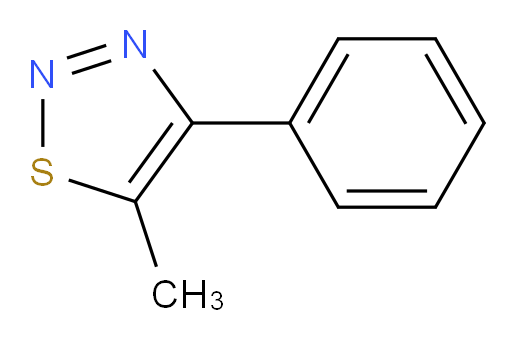 1,2,3-Thiadiazole, 5-methyl-4-phenyl- (9CI, ACI)