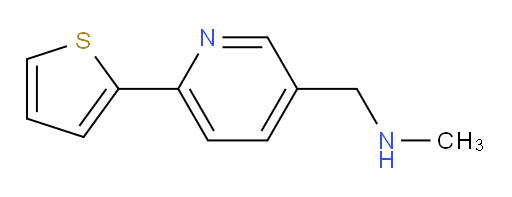 N-Methyl-6-(2-thienyl)-3-pyridinemethanamine (ACI)