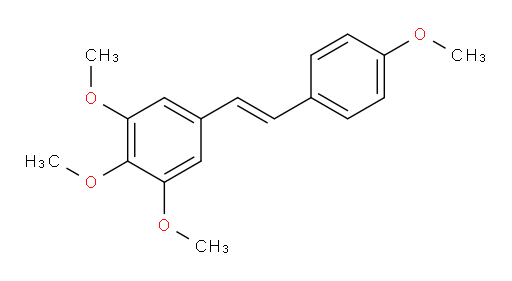(E)-3,4,5,4′-Tetramethoxystilbene