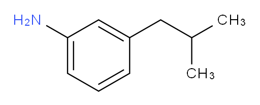 3-(2-Methylpropyl)benzenamine (ACI)