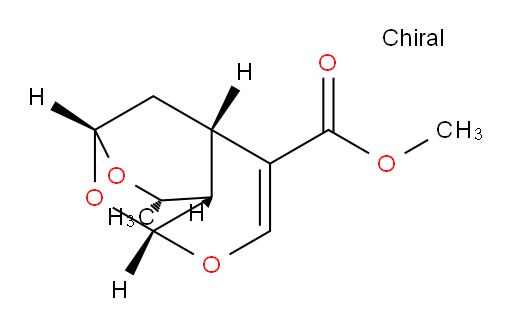 Methyl (2R,4S,4aS,5S,8aR)-4a,8a-dihydro-4-methyl-2,5-methano-4H,5H-pyrano[2,3-d]-1,3-dioxin-6-carboxylate (ACI)