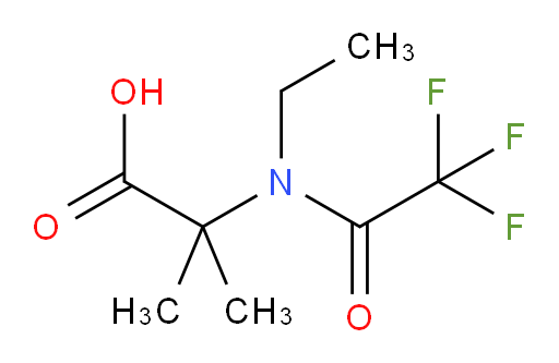 2-(N-ethyl-2,2,2-trifluoroacetamido)-2-methylpropanoic acid