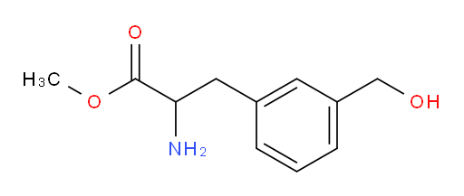 methyl 2-amino-3-[3-(hydroxymethyl)phenyl]propanoate