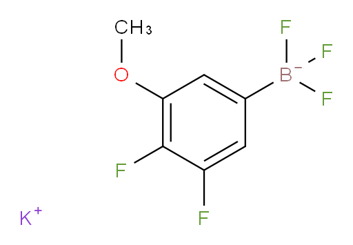 potassium (3,4-difluoro-5-methoxyphenyl)trifluoroboranuide