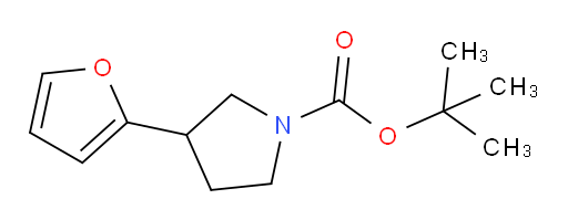 tert-butyl 3-(furan-2-yl)pyrrolidine-1-carboxylate