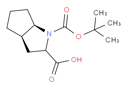 rac-(3aR,6aR)-1-[(tert-butoxy)carbonyl]-octahydrocyclopenta[b]pyrrole-2-carboxylic acid