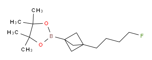 2-[3-(4-fluorobutyl)bicyclo[1.1.1]pentan-1-yl]-4,4,5,5-tetramethyl-1,3,2-dioxaborolane