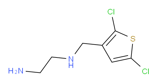 (2-aminoethyl)[(2,5-dichlorothiophen-3-yl)methyl]amine