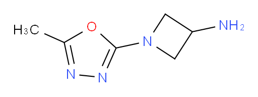 1-(5-methyl-1,3,4-oxadiazol-2-yl)azetidin-3-amine