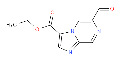 ethyl 6-formylimidazo[1,2-a]pyrazine-3-carboxylate
