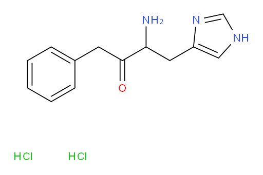 3-amino-4-(1H-imidazol-4-yl)-1-phenylbutan-2-one dihydrochloride