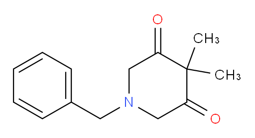 1-benzyl-4,4-dimethylpiperidine-3,5-dione