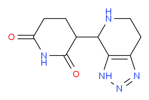 3-{3H,4H,5H,6H,7H-[1,2,3]triazolo[4,5-c]pyridin-4-yl}piperidine-2,6-dione