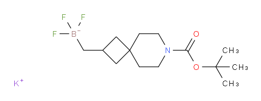 potassium ({7-[(tert-butoxy)carbonyl]-7-azaspiro[3.5]nonan-2-yl}methyl)trifluoroboranuide