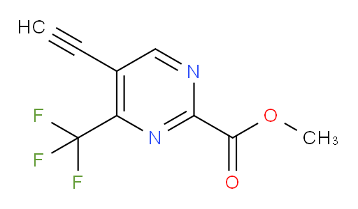 methyl 5-ethynyl-4-(trifluoromethyl)pyrimidine-2-carboxylate