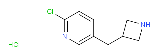 5-[(azetidin-3-yl)methyl]-2-chloropyridine hydrochloride