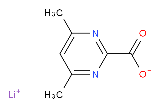 lithium(1+) 4,6-dimethylpyrimidine-2-carboxylate
