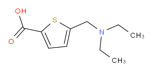 5-[(diethylamino)methyl]thiophene-2-carboxylic acid