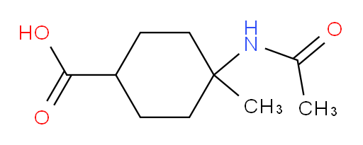 4-acetamido-4-methylcyclohexane-1-carboxylic acid