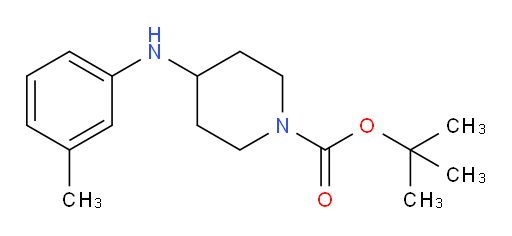 tert-butyl 4-[(3-methylphenyl)amino]piperidine-1-carboxylate