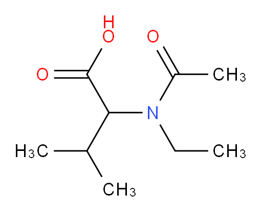 2-(N-ethylacetamido)-3-methylbutanoic acid