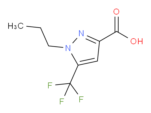 1-propyl-5-(trifluoromethyl)-1H-pyrazole-3-carboxylic acid