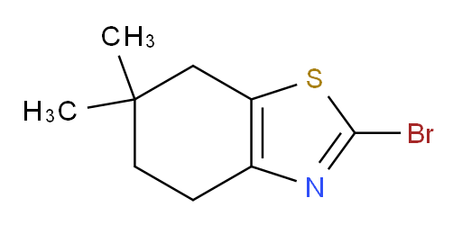2-bromo-6,6-dimethyl-4,5,6,7-tetrahydro-1,3-benzothiazole