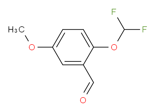 2-(difluoromethoxy)-5-methoxybenzaldehyde