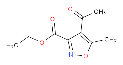 ethyl 4-acetyl-5-methyl-1,2-oxazole-3-carboxylate