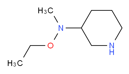 N-ethoxy-N-methylpiperidin-3-amine