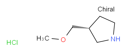 (3R)-3-(methoxymethyl)pyrrolidine hydrochloride