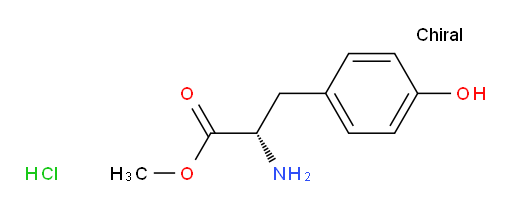 methyl (2S)-2-amino-3-(4-hydroxyphenyl)propanoate hydrochloride