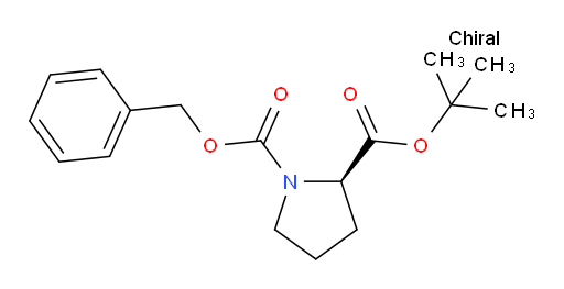 1-benzyl 2-tert-butyl (2R)-pyrrolidine-1,2-dicarboxylate