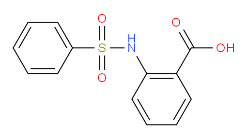 2-benzenesulfonamidobenzoic acid