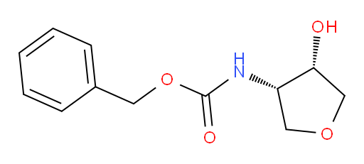rac-benzyl N-[(3R,4R)-4-hydroxyoxolan-3-yl]carbamate