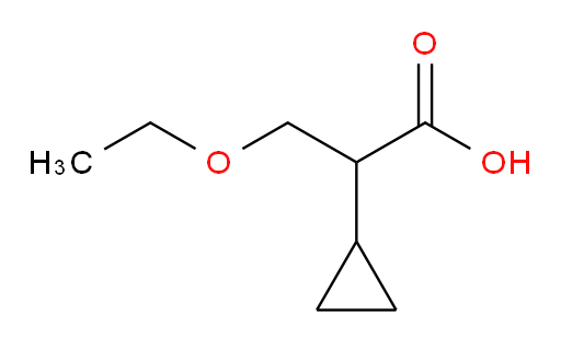2-cyclopropyl-3-ethoxypropanoic acid