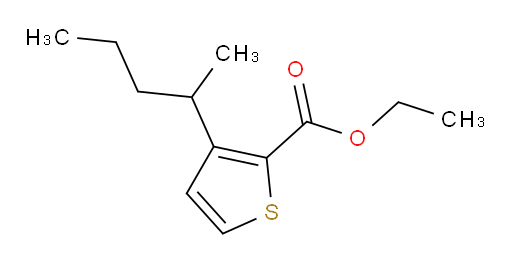 ethyl 3-(pentan-2-yl)thiophene-2-carboxylate