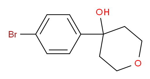 4-(4-bromophenyl)oxan-4-ol